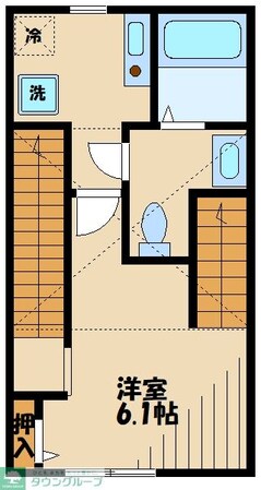 ピースフロー淵野辺の物件間取画像